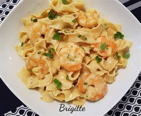 Tagliatelles Aux Crevettes Et Au Parmesan Au Cookeo Cookeo Mania