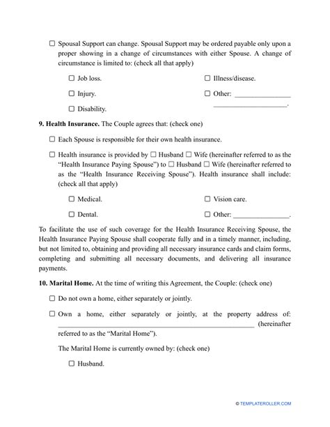 Missouri Divorce Settlement Agreement Template Fill Out Sign Online And Download Pdf