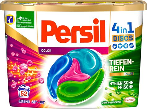 Persil Color In Discs Waschladungen Colorwaschmittel Mit