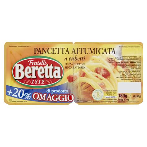 Fratelli Beretta Pancetta Affumicata A Cubetti 2 X 90 G NonPesa It