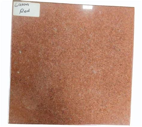 Mm Polished Lakha Red Granite Slab For Flooring Thickness Mm At