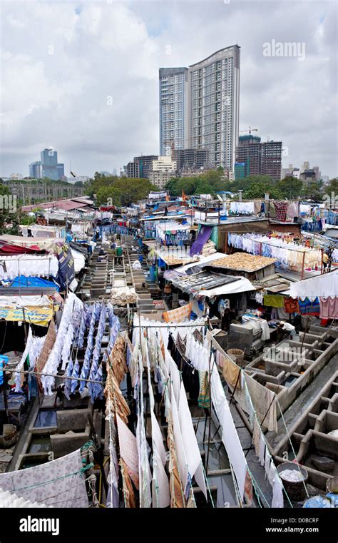 Dhobi Ghat (Mahalaxmi Dhobi Ghat) in Mumbai, India Stock Photo - Alamy