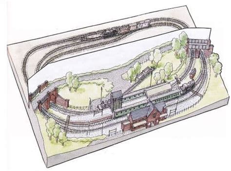 Peco Setrack Oo Plan 4 Sandown Extending A Minimum Space Layout