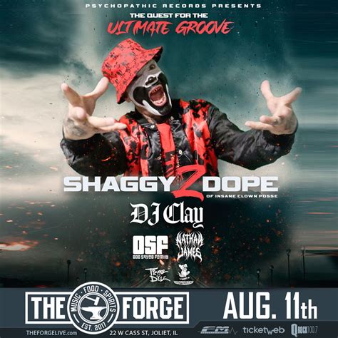 Aug 11 Shaggy 2 Dope At The Forge Joliet Il Patch