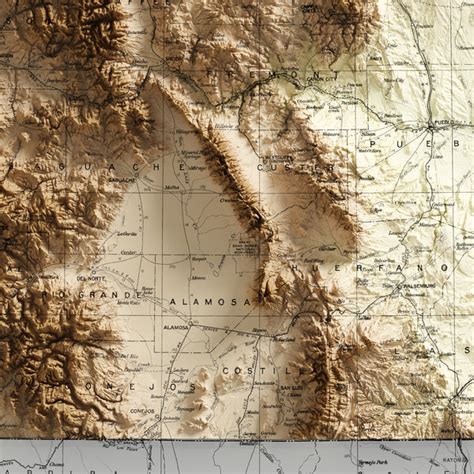 Colorado Elevation Map