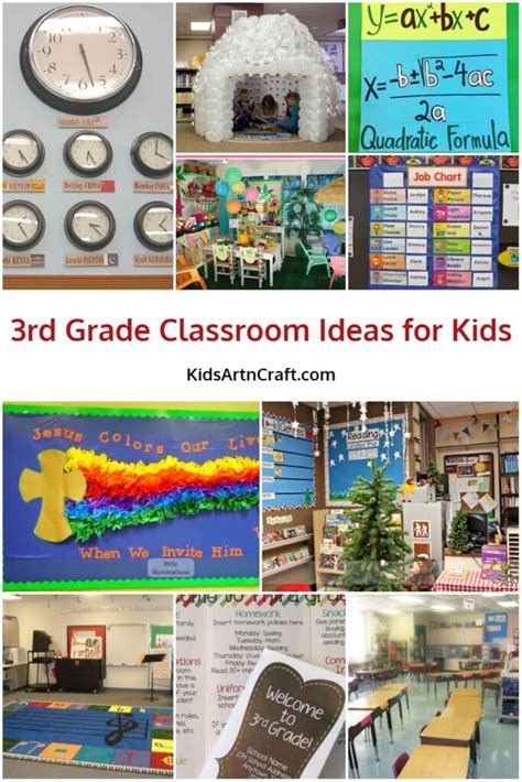 3rd Grade Classroom Ideas for Kids - Kids Art & Craft