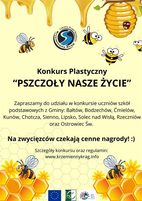 Konkurs plastyczny Pszczoły nasze życie Krzemienny Krąg