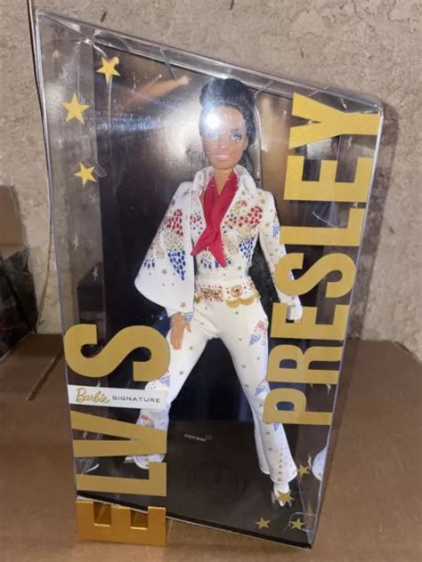 Barbie Elvis Presley Signature Mib Mattel £2036 Picclick Uk