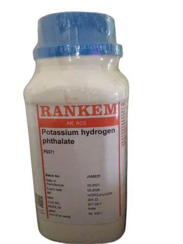 Potassium Hydrogen Phthalate Ar Acs Gm Bottle At Rs Kg In