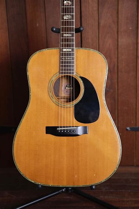 Morris W Acoustic Dreadnought Guitar Made In Japan S Reverb