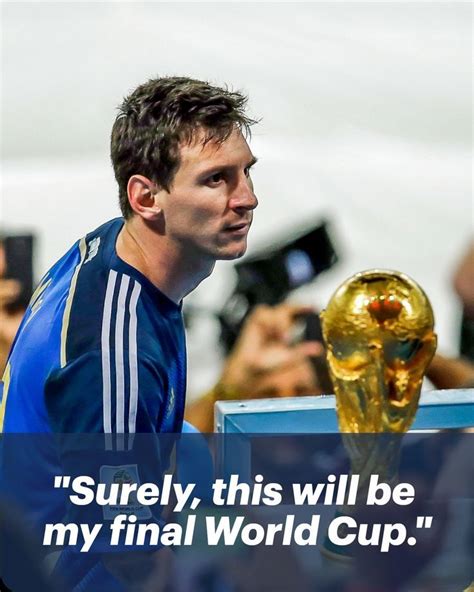 Lionel Messi Confirms Qatar Will Be His Last World Cup Lionel Messi Argentina National Team