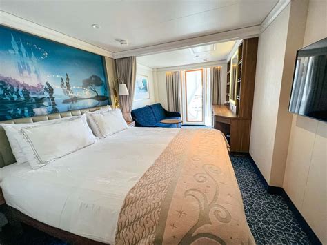 Disney Wish Stateroom Tour Deluxe Oceanview With Verandah Room 7518