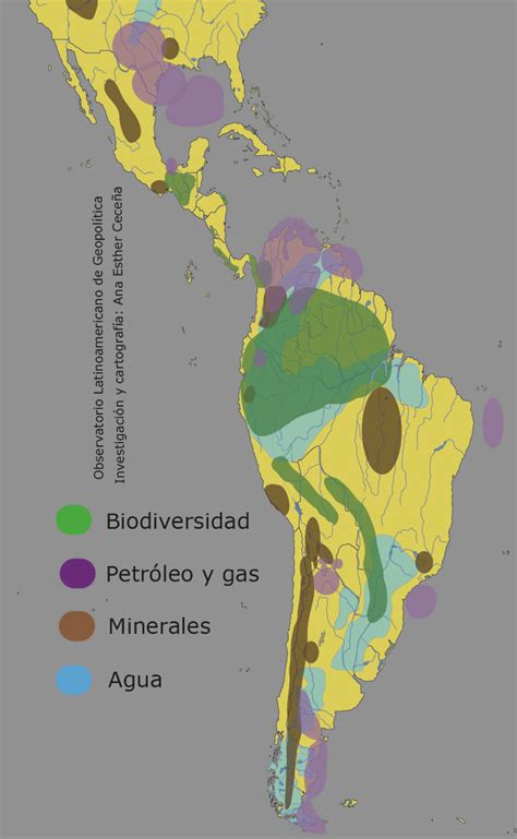 Recursos estratégicos de América Latina Observatorio Latinoamericano