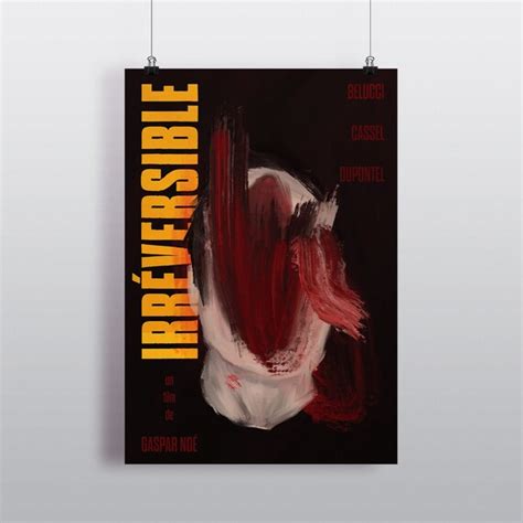 Gaspar Noe Irreversible Alternative Movie Poster Print Etsy