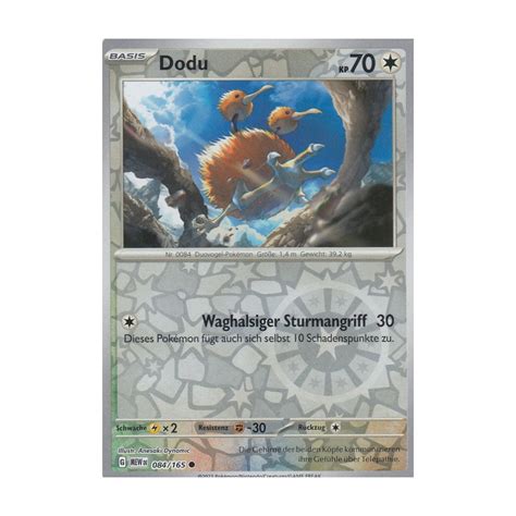 Dodu Reverse Holo Mew Pokemon Karte G Nstig Kaufen