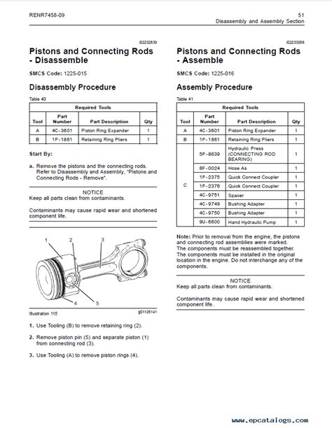 Caterpillar C7 Engine Disassembly and Assembly Manual