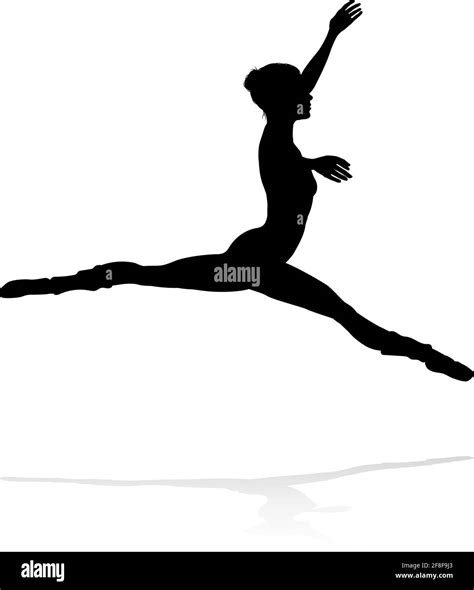 Bailarina De Ballet Silueta Imagen Vector De Stock Alamy