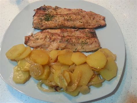 Cocinando Con Isa Trucha Al Horno Con Patatas