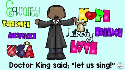 Martin Luther King Jr. Children's Song "His Dream Lives On"| Song to ...