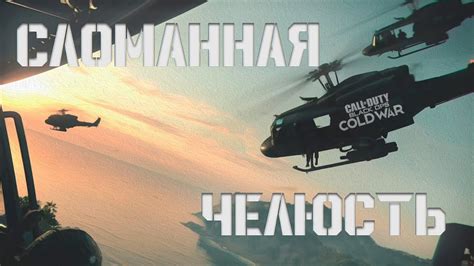 Сломанная челюсть Call of Duty Black Ops Cold War YouTube