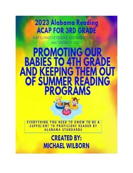 Alabama ACAP 3rd Grade Reading Booklet ALL YOU NEED TO KNOW TPT