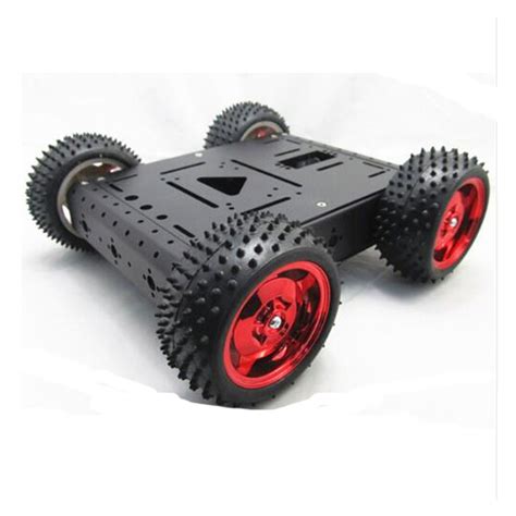 4WD Robot Car Chassis Kit Maximum Load 15KG Oz Robotics