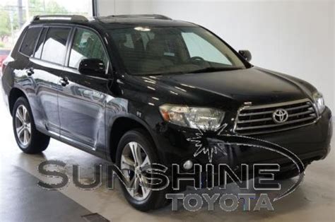 Purchase Used Toyota Highlander Sport Awd Leather Sunroof