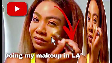 La Vlog Doing My Makeup All Day N Nite Sped Up Taya Larré Vlogs Life In La Episode 20