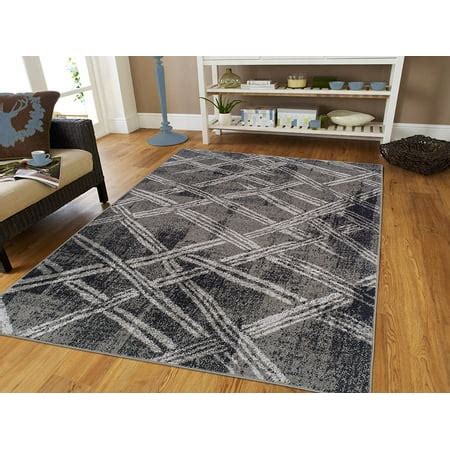 Ctemporary Area Rugs 5x7 Area Rugs5 by 7 Rug for Living Room Gray ...