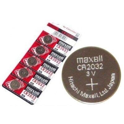 Blister maxell pila botón litio CR2032 3v 5 uds