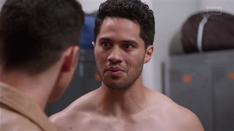 Auscaps Alex Tarrant Shirtless In Shortland Street