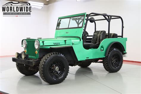 1948 Jeep Willys Cj 2a Worldwide Vintage Autos