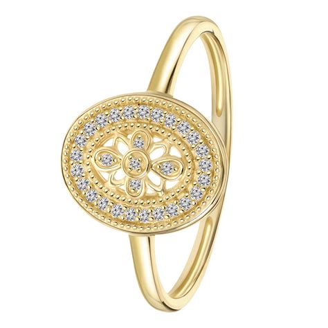 Karaat Gouden Ring Met Diamant Lucardi Juwelier