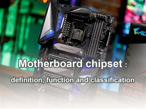 Motherboard chipset : definition, function and classification - IBE ...