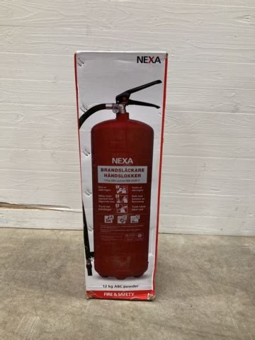 Fire Extinguisher NEXA ABC Powder 12 Kg PS Auction We Value The