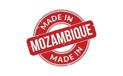 Made In Mozambique Rubber Stamp 25383704 Vector Art At Vecteezy