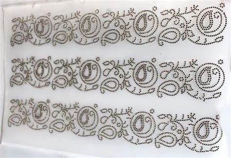 Inch Hot Fix Jarkan Rhinestone Sticker For Textile At Rs Piece In Khatauli