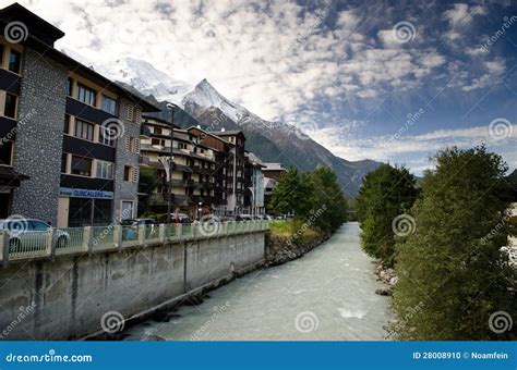 Chamonix France August Cable Car From Chamonix To The Summit Of