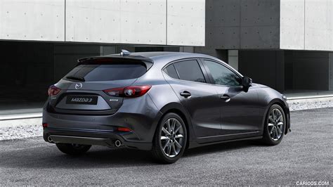 2017 Mazda 3 5-Door Hatchback (Color: Machine Grey) - Rear Three ...