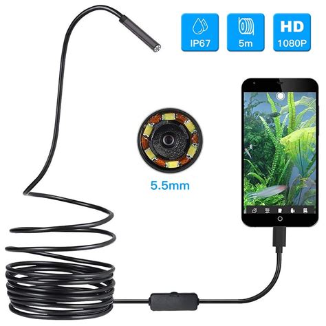 Rigid Wireless Endoscope Camera Endoscope Camera With Led Ip