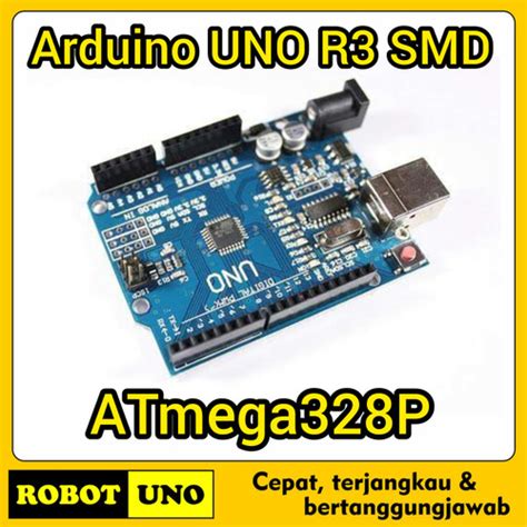 Jual Uno R3 Atmega328 Smd Ch340 Atmega 16u2 Kota Medan Robot Uno