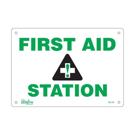 First Aid Station Sign