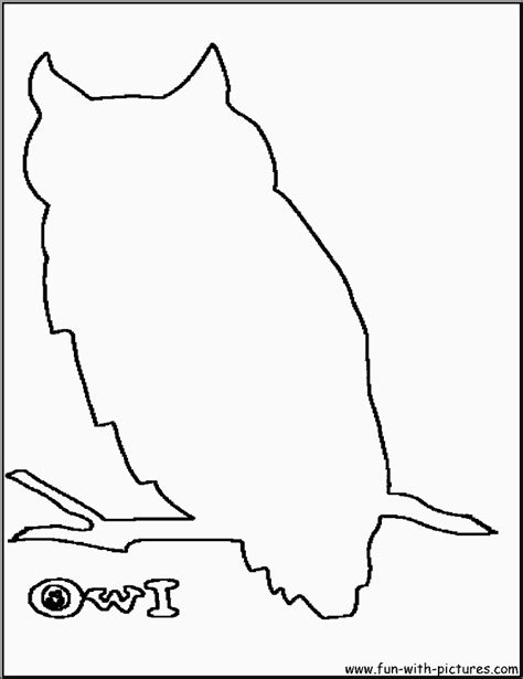 Owl Outline Drawing At Getdrawings Free Download