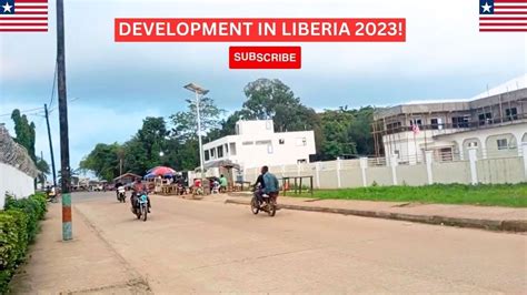 New Developments Along Liberian President George Weah Church Road YouTube