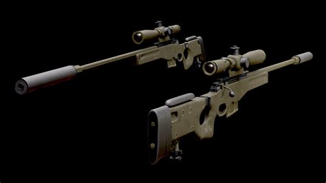 Awm Weapon 3d Model Finished Projects Blender Artists Community