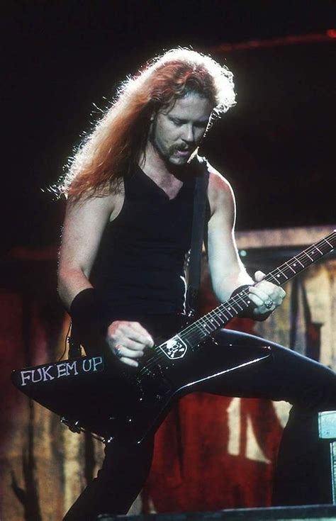 James Hetfield James E Fundo Vocalista Band Rock Metallica James