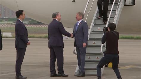 U S Lawmakers Arrive In Taiwan As China Blasts Mccarthys Meeting With