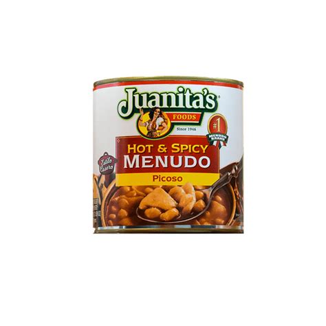 Juanitas Menudo Hot 25 Oz Case 12 Units