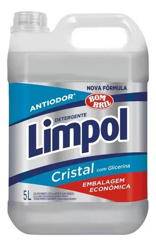 Detergente Liquido Limpol Gal O Litros Cristal Lava Lou As Mercadolivre