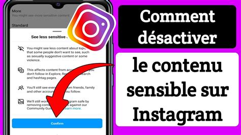 Comment D Sactiver Le Contenu Sensible Sur Instagram Comment Bloquer